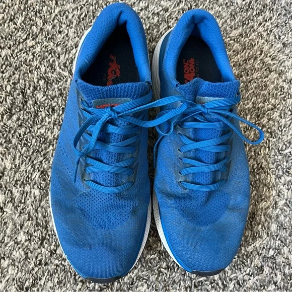 Hoka One One Men’s Cavu 3 Profly Blue Running Lightweight Sneakers Size 9.5‎